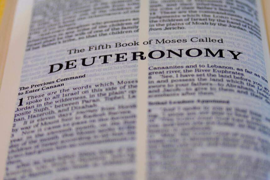 Deuteronomy 8:10-18