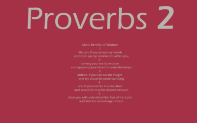 Proverbs 2 – NIV