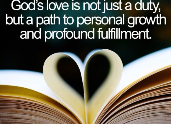 Sharing the message of God’s love is not just a duty, but a path to personal growth and profound fulfillment.